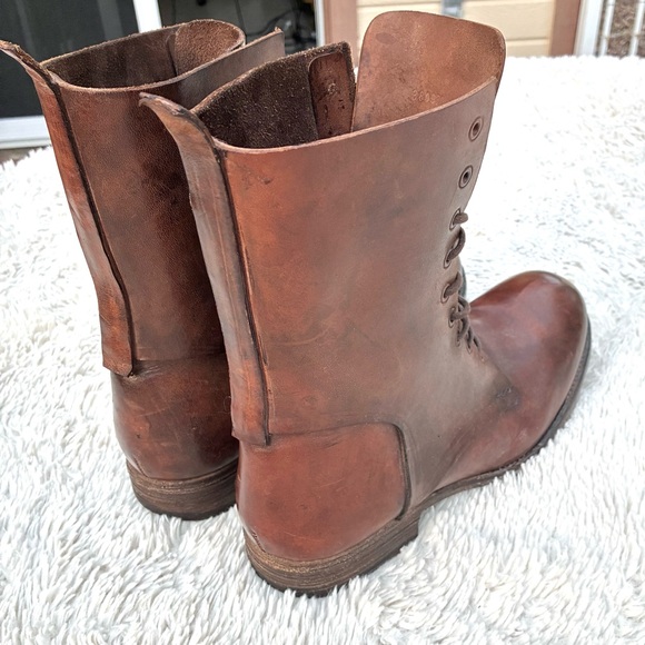 Officine Creative Mens Leather Lace Up Boots Made In Italy Sz 43, 10 US - Picture 8 of 11